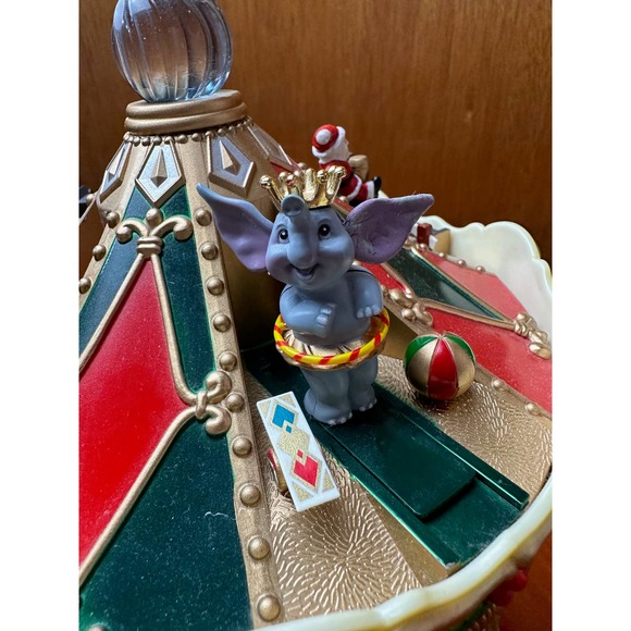 Vintage St. Nicholas Christmas Merry Go Round Carousel - Picture 5 of 16
